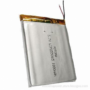 3.7V Li-ion Polymer Battery for Digital Products, with 1800mAh Capacity